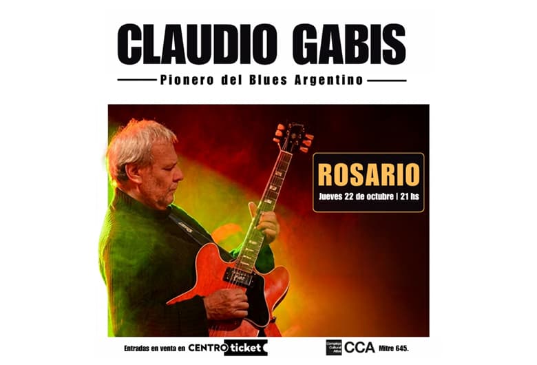 Imagen de Claudio Gabis – Gira Argentina 2026