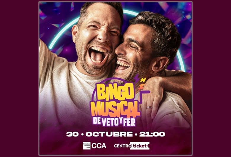 Imagen de El bingo musical de Veto y Fer