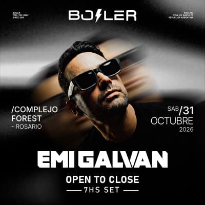 Imagen de Emi Galván: All Night Long — 7 horas de set