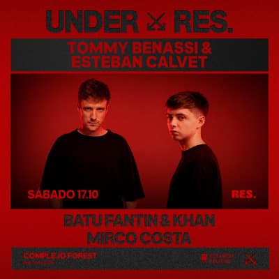 Imagen de Tomy Benassi y Esteban Calvet x RES
