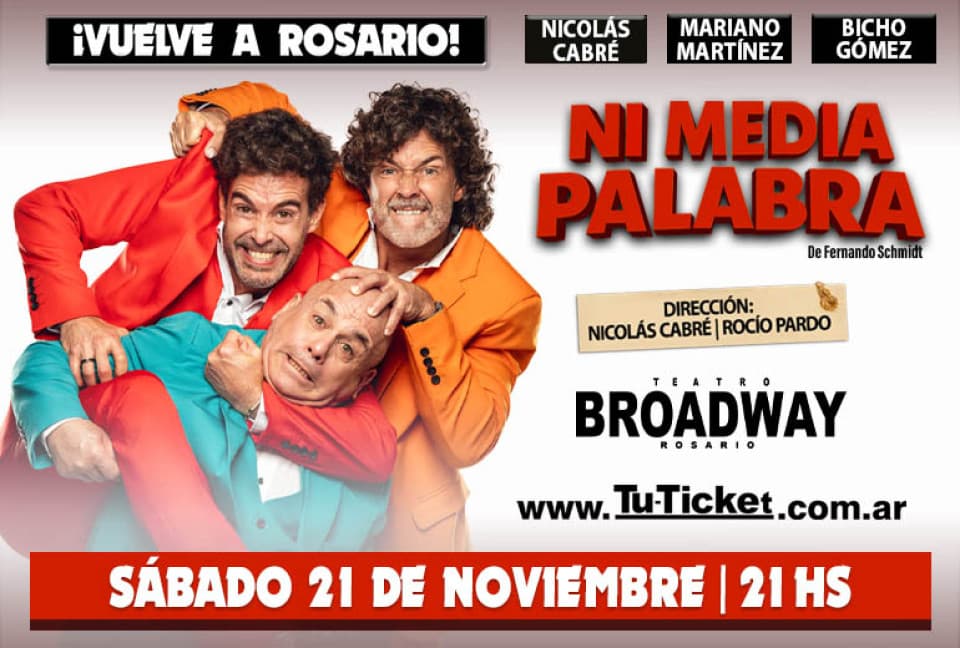 Imagen de Ni media palabra