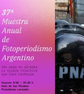 Imagen de 37.ª Muestra Anual de Fotoperiodismo Argentino (aRGra)