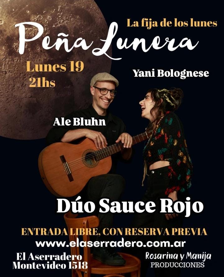 Imagen de Peña Lunera con Dúo Sauce Rojo - Imagen 2 de 2