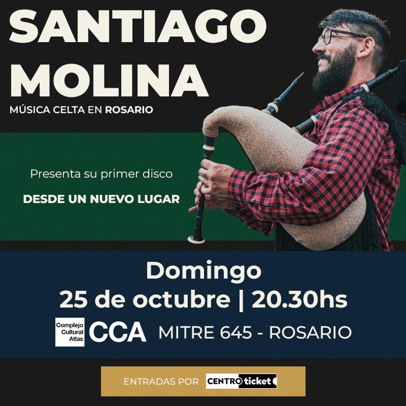Imagen de Santiago Molina presenta Desde un nuevo lugar